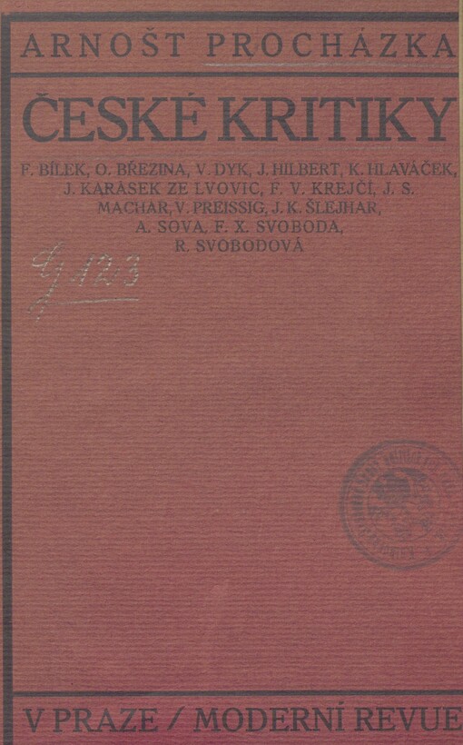 České kritiky
