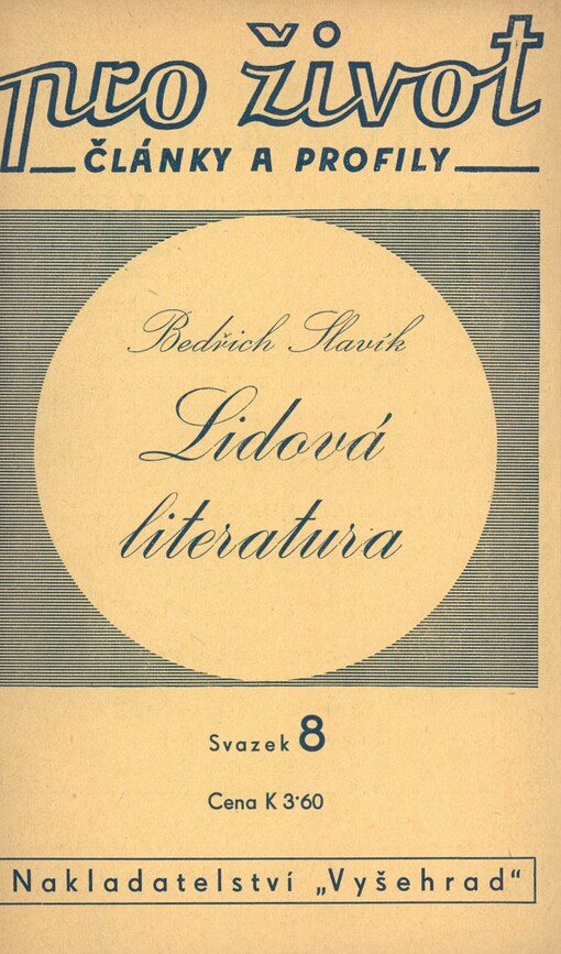 Lidová literatura