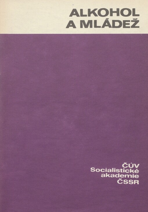 Alkohol a mládež