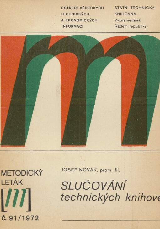 Slučování technických knihoven. 91