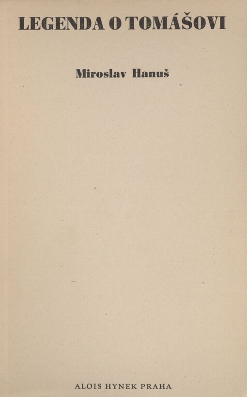 Legenda o Tomášovi