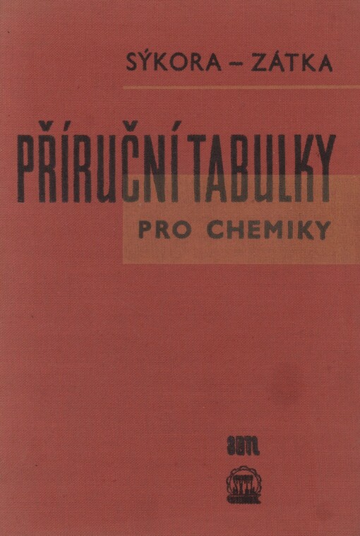 Příruční tabulky pro chemiky