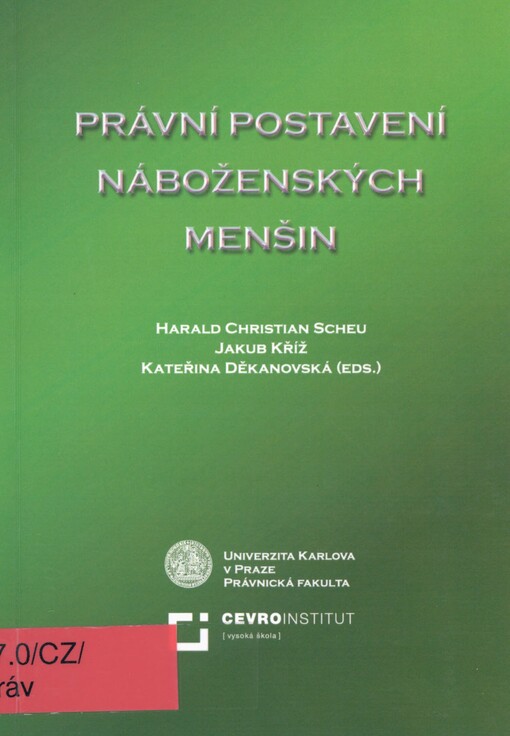 Právní postavení náboženských menšin