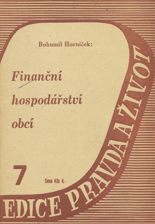 Finanční hospodářství obcí