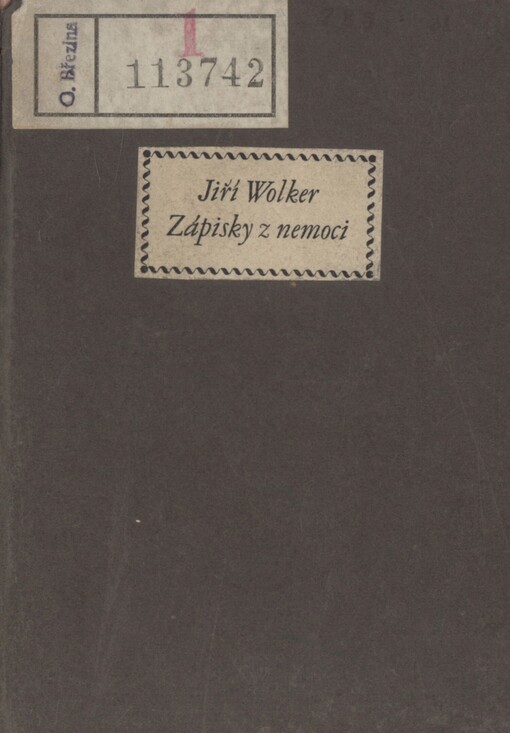Zápisky z nemoci