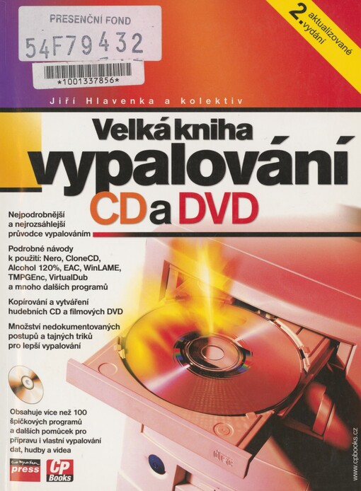 Velká kniha vypalování CD a DVD