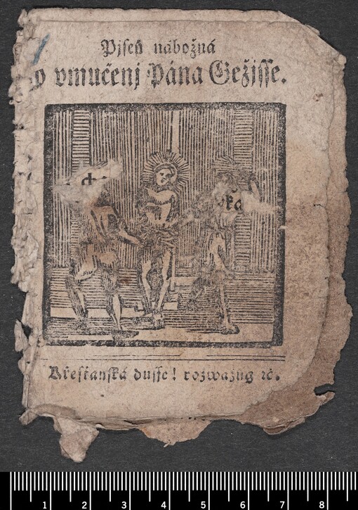 Pjseń nábožná o vmučenj Pána Gežjsse: Křesťanská dusse! rozwažug etc