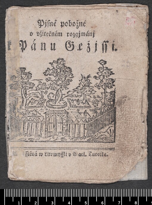 Pjsně pobožné o vžitečném rozgjmánj k Pánu Gežjssi