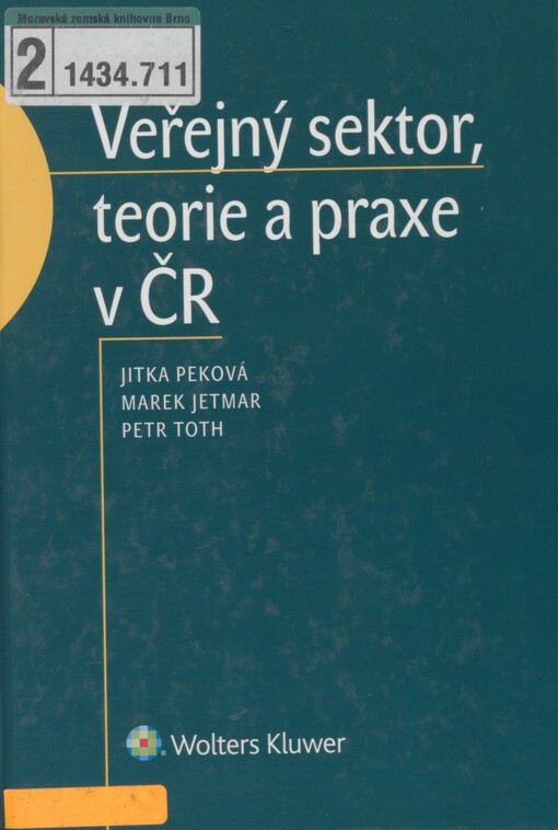 Veřejný sektor, teorie a praxe v ČR
