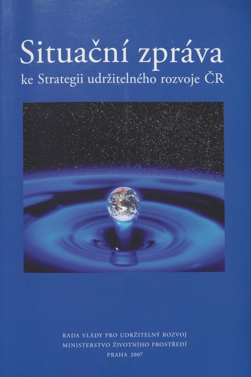 Situační zpráva ke Strategii udržitelného rozvoje ČR