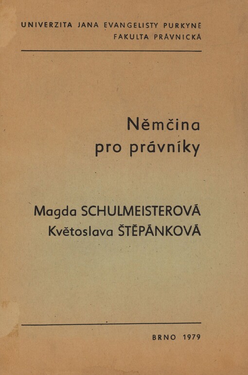 Němčina pro právníky