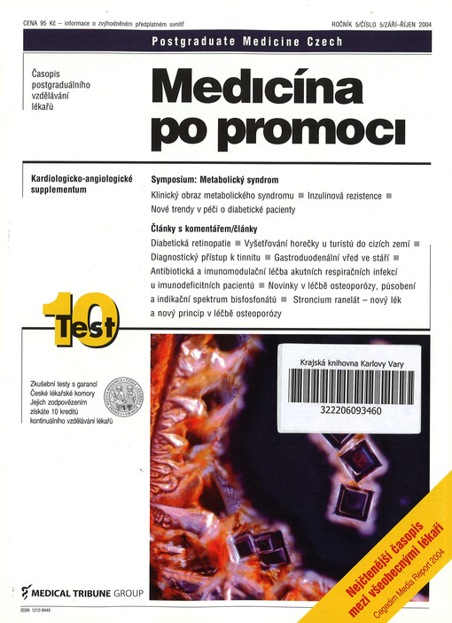 Medicína po promoci = Postgraduate medicine Czech : časopis postgraduálního vzdělávání lékařů