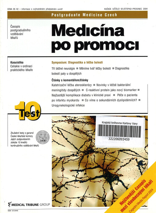 Medicína po promoci = Postgraduate medicine Czech : časopis postgraduálního vzdělávání lékařů