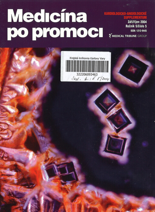 Medicína po promoci = Postgraduate medicine Czech : časopis postgraduálního vzdělávání lékařů
