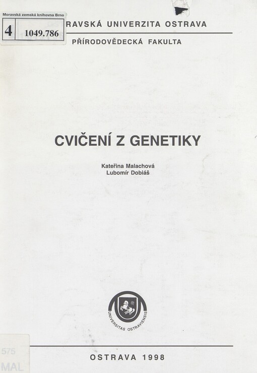 Cvičení z genetiky