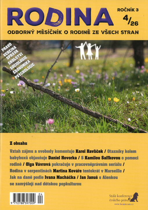 Rodina : odborný měsíčník o rodině ze všech stran