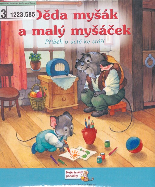 Děda myšák a malý myšáček: příběh o úctě ke stáří