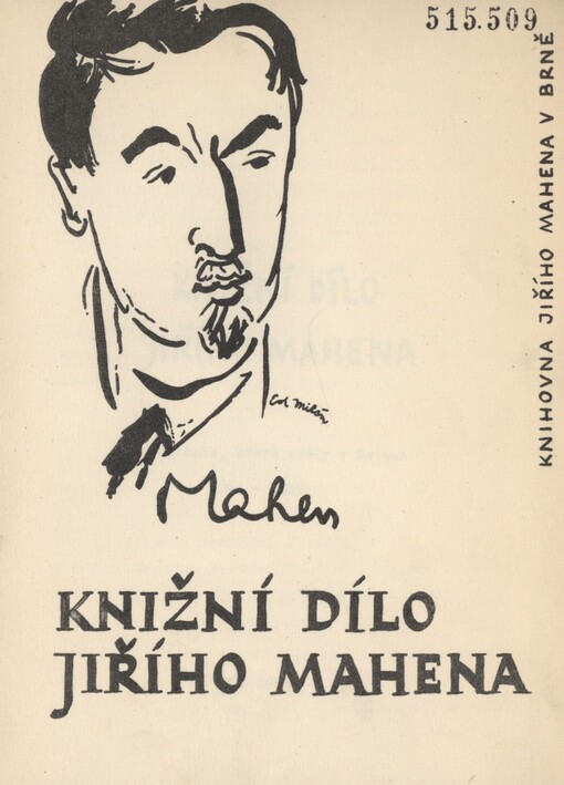 Knižní dílo Jiřího Mahena: soupis knih, které vyšly v letech 1964-1969