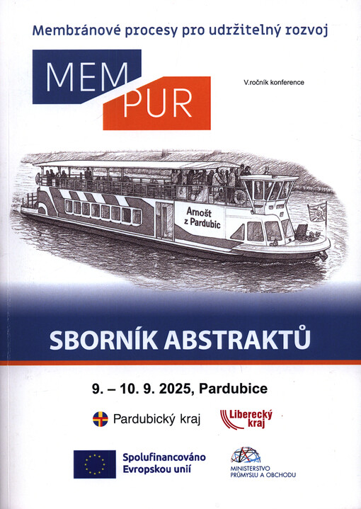 MEMPUR ... : membránové procesy pro udržitelný rozvoj : ... : sborník abstraktů
