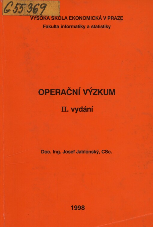 Operační výzkum