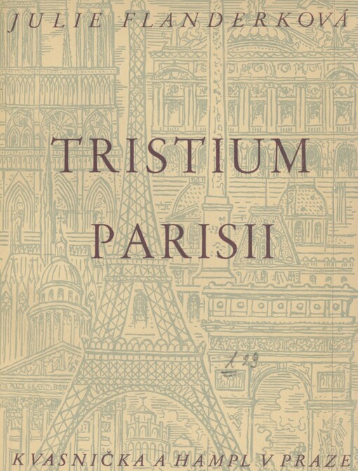 Tristium Parisii: Verše