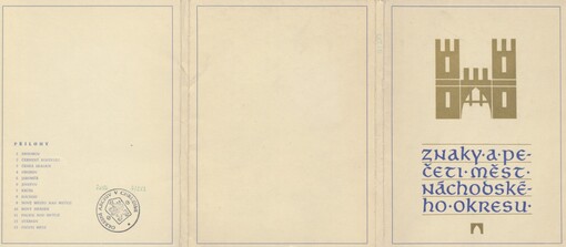 Znaky a pečeti měst Náchodského okresu