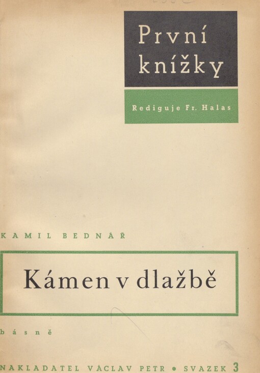 Kámen v dlažbě: básně