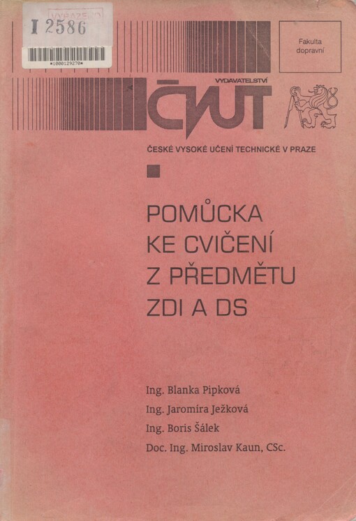 Pomůcka ke cvičení z předmětu ZDI a DS