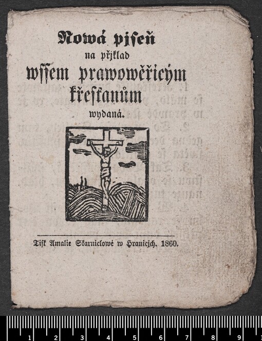 Nowá pjseň na přjklad wssem prawowěřicým křesťanům wydaná