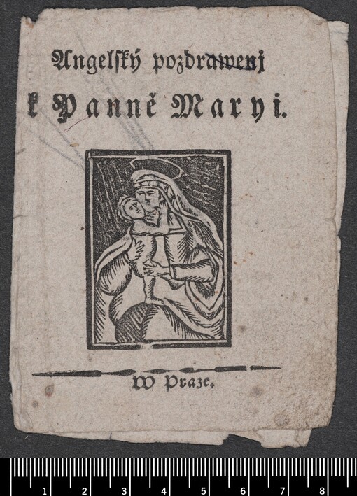 Angelský pozdrawenj k Panně Maryi