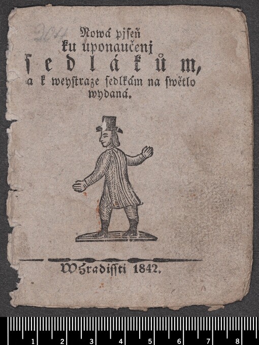 Nowá pjseň ku uponaučenj sedlákům, a k weystraze sedlkám na swětlo wydaná