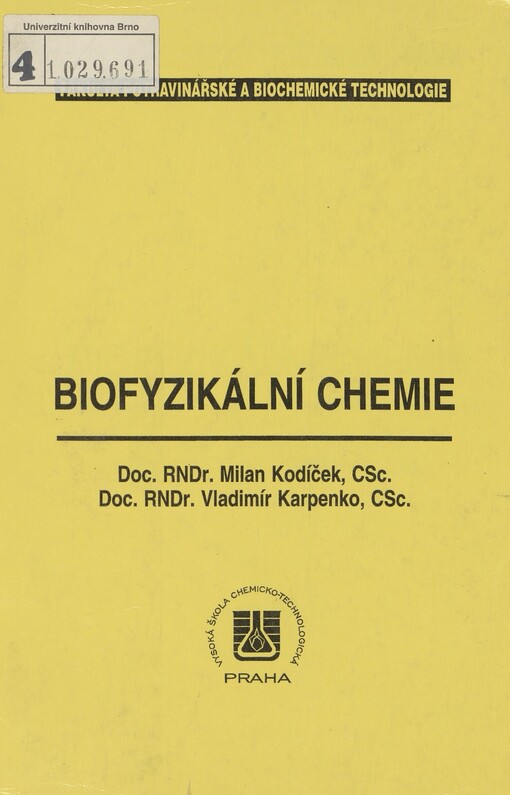 Biofyzikální chemie