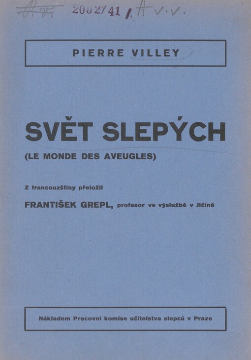 Svět slepých