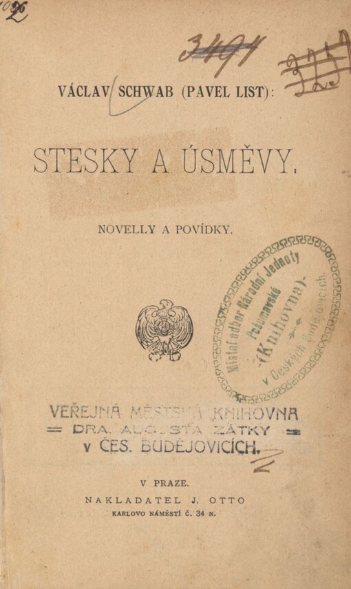 Stesky a úsměvy: novely a povídky