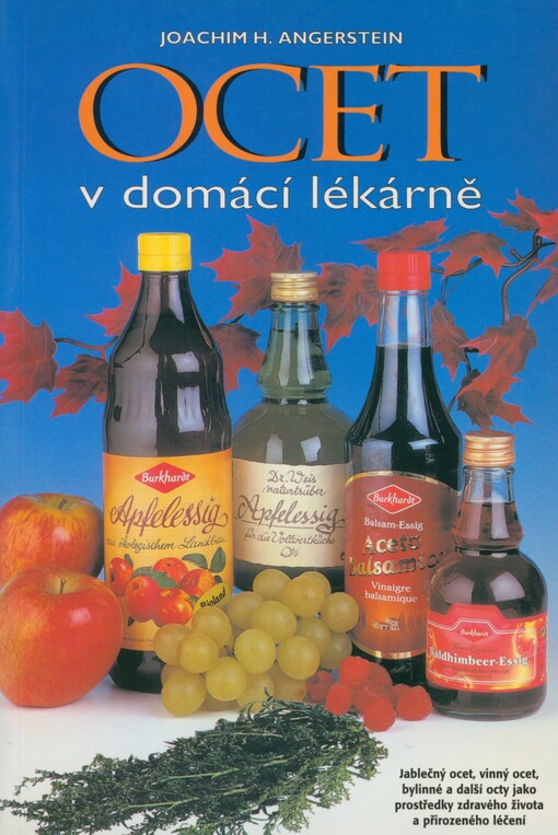 Ocet v domácí lékárně