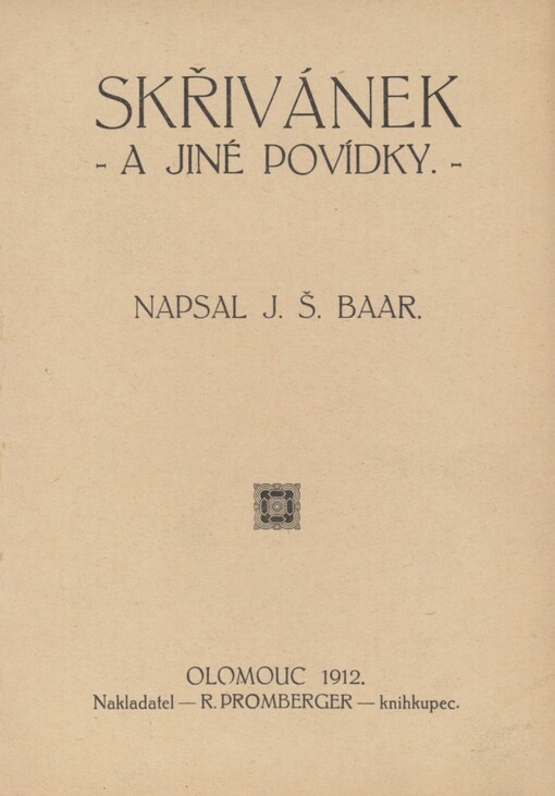 Skřivánek a jiné povídky