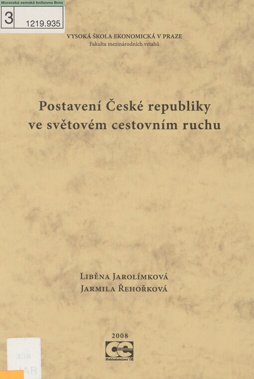 Postavení České republiky ve světovém cestovním ruchu