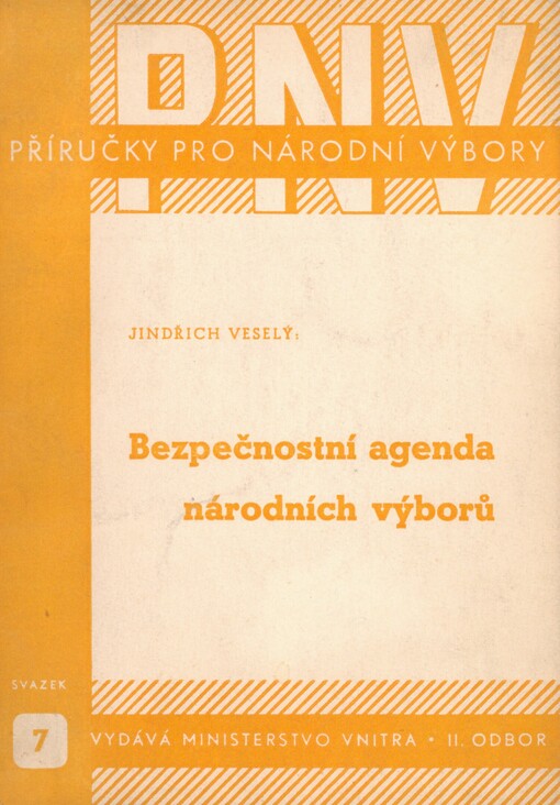 Bezpečnostní agenda národních výborů