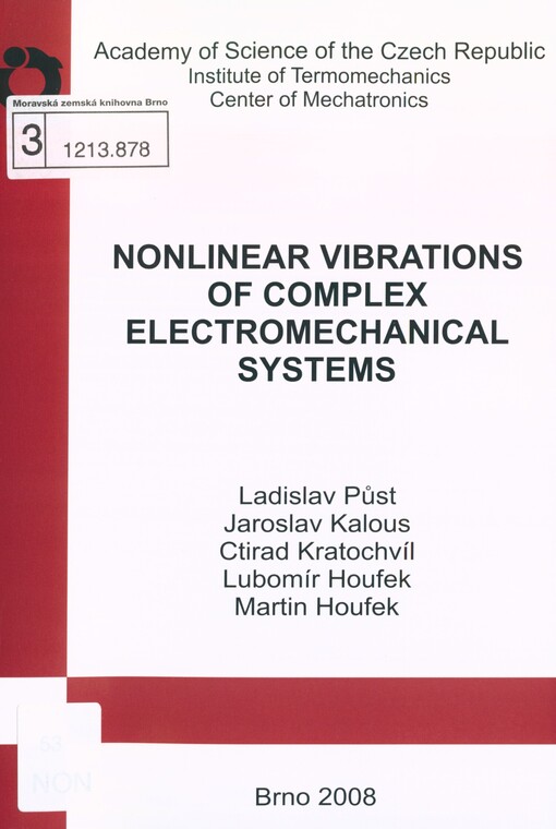 Nonlinear vibrations of complex electromechanical systems