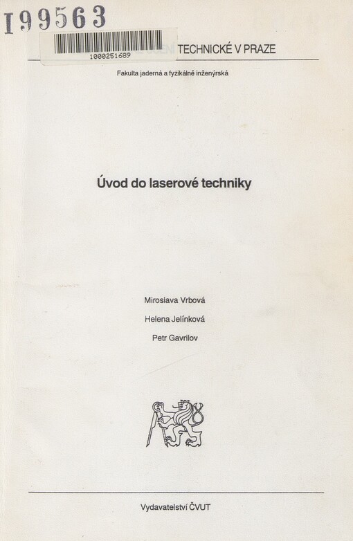 Úvod do laserové techniky