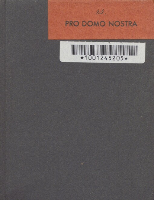 Pro domo nostra