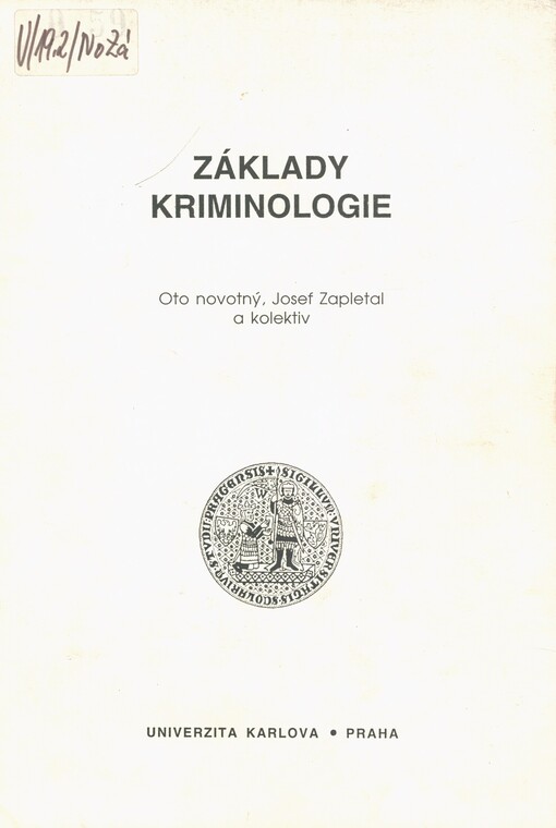 Základy kriminologie