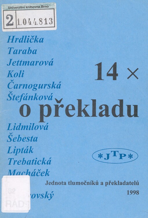 14x o překladu
