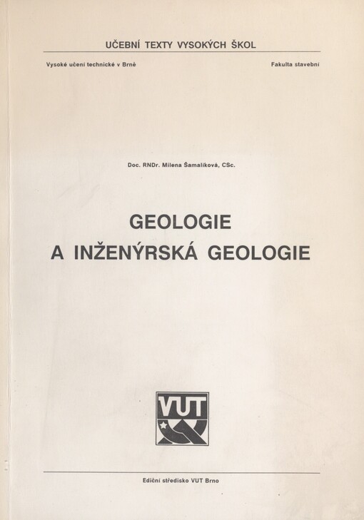 Geologie a inženýrská geologie
