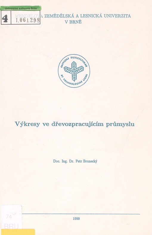 Výkresy ve dřevozpracujícím průmyslu