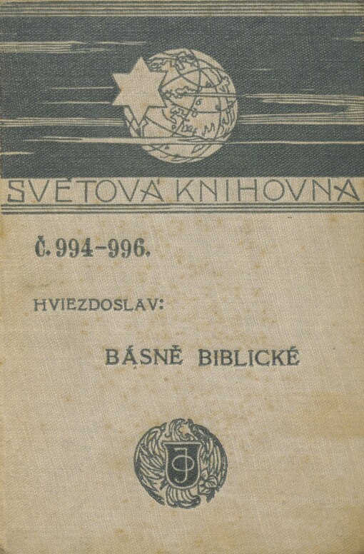 Básně biblické: Agar ; Kain ; Sen Šalamúnov