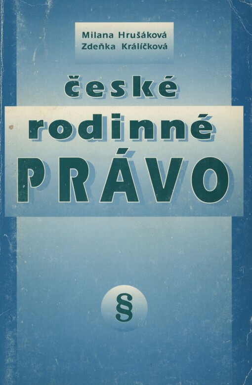 České rodinné právo