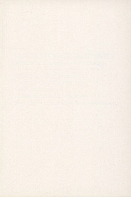 Jan Amos Komenský, projektant nápravy věcí lidských: Ostravská univerzita k poctě J.A. Komenského u příležitosti 400. výročí jeho narození