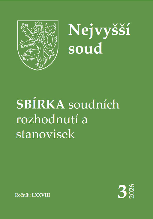 Sbírka soudních rozhodnutí a stanovisek