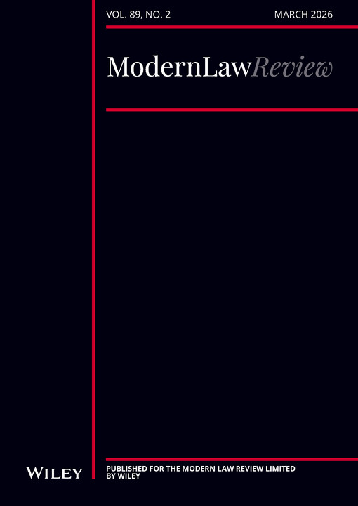 The modern law review